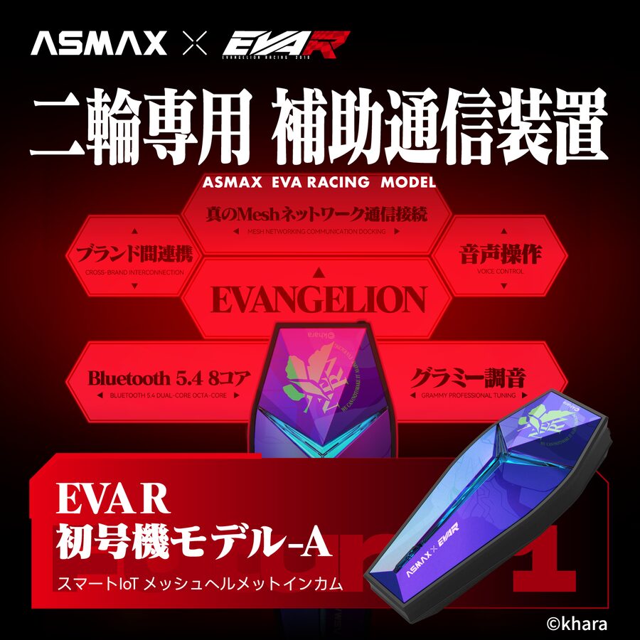 二輪専用 補助通信装置